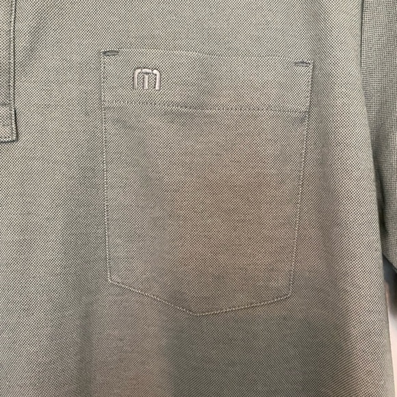 Travis Matthew Polo, greenish gray in color, size medium - Picture 2 of 4
